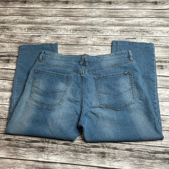 Westy MFG. CO. Nomad Slim Fit Jeans 36 x 25 Inseam Cropped Capri Stretch Hemmed - Picture 2 of 13